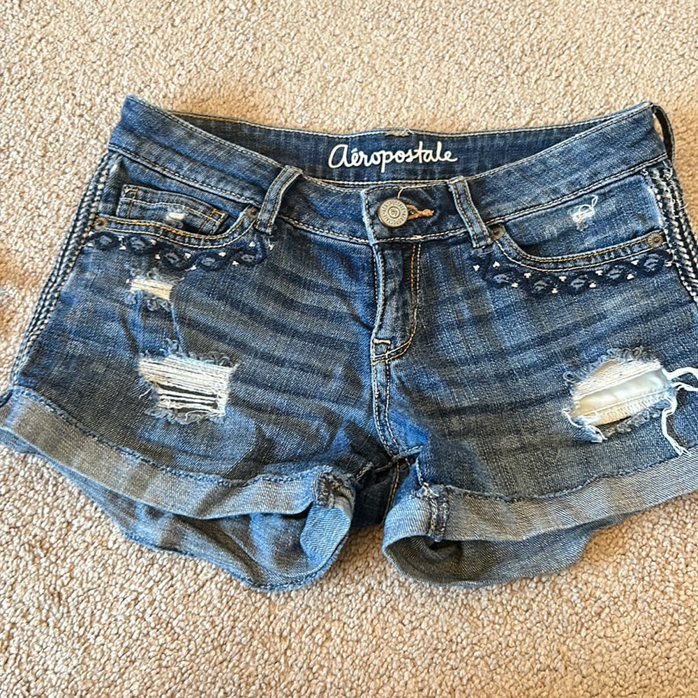 Aeropostale denim shorts